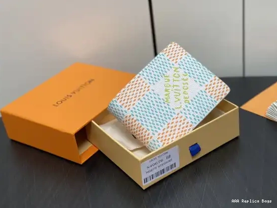 Aaa replica bags MULTIPLE VUITTON LOUIS WALLET-11.5*9*1.5cm 0706